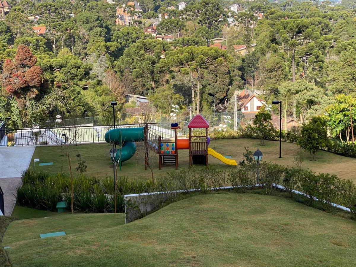 Apartamento Em Campos Do Jordao Ao Lado Do Capivari 외부 사진